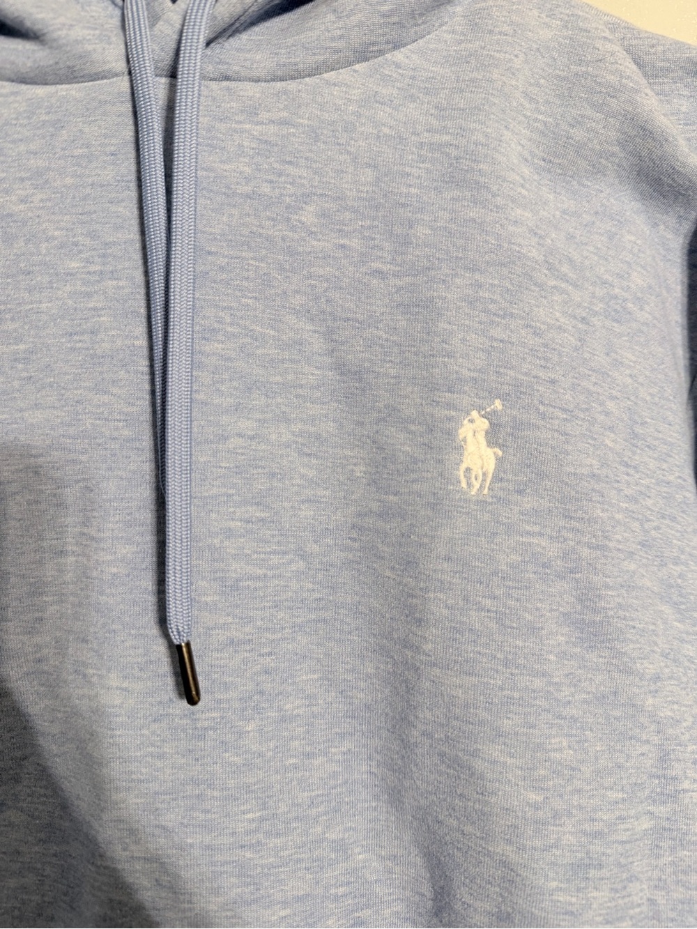 Ralph Lauren Light Blue Crewneck Hoodie - Men's Classic Polo size medium. - Picture 5 of 6